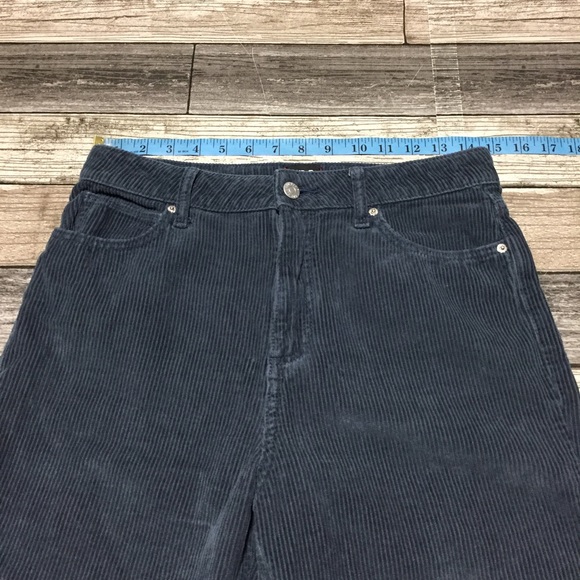 BDG Mom High Rise Corduroy Pants Women’s 27 Blue Gray (Inseam 29) - Picture 4 of 10